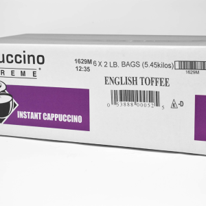 CAPPUCCINO ENGLISH TOFFEE 6/2LB
