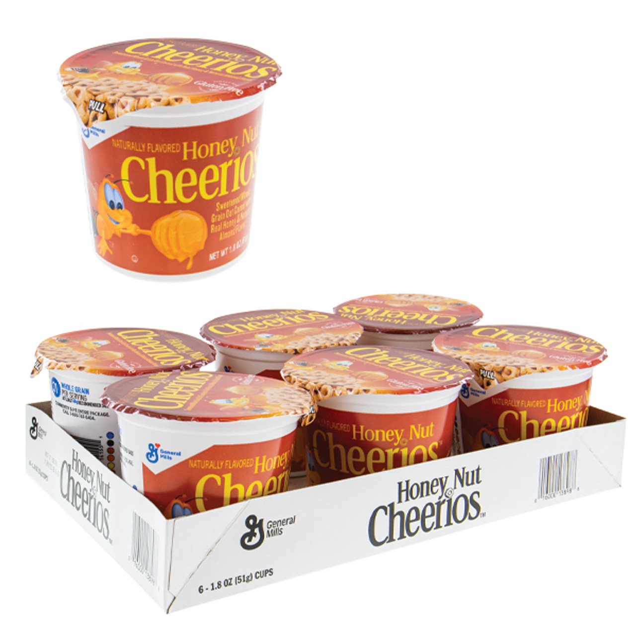 CEREAL BOWL HONEY CHEERIOS 6CT