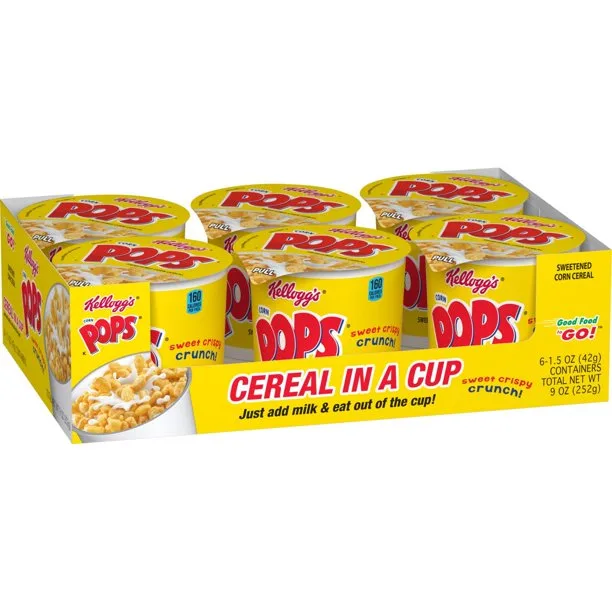 CEREAL BOWL POPS 6CT