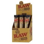 RAW KING SIZE DLX GLASS TIPPED 12CT
