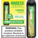 0 NICOTINE BREEZE LEMON MINT 10CT