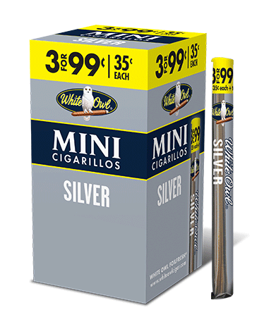 WHITE OWL MINI SILVER 3/99