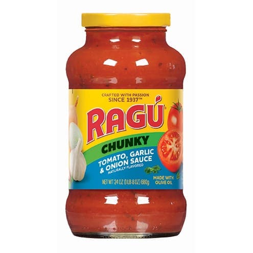 RAGU TOMATO GARLIC ONION PASTA SAUCE