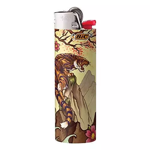 BIC LIGHTER TIGERS 50CT