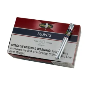 WHITE OWL BLUNT SILVER 50CT