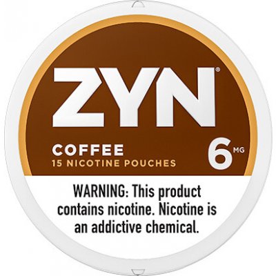 ZYN NIC POUCHES 6MG COFFEE
