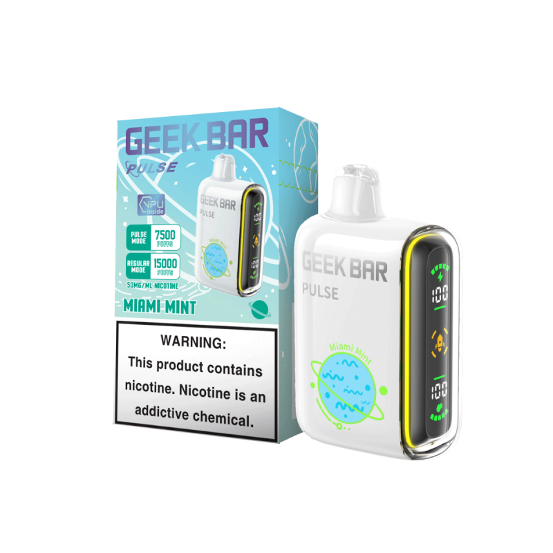 GEEKBAR MINI MIAMI MINT 5CT