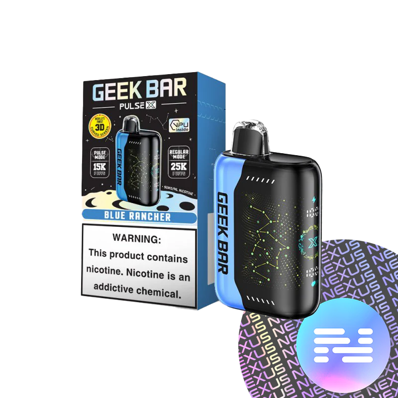 GEEK BAR PULSE X BLUE RANCHER 5CT