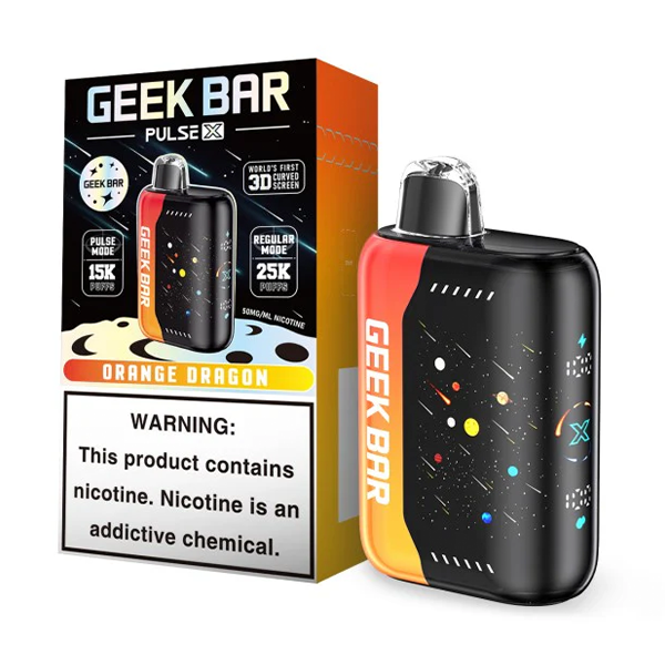 GEEK BAR PULSE X ORANGE DRAGON 5CT