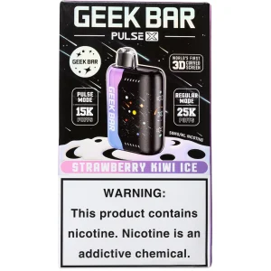 GEEK BAR PULSE X STRAWBERRY KIWI 5CT