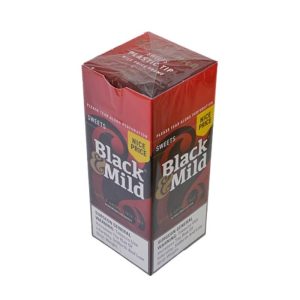 BLACK AND MILD SWEET SINGLE NICE PRICE 25CT