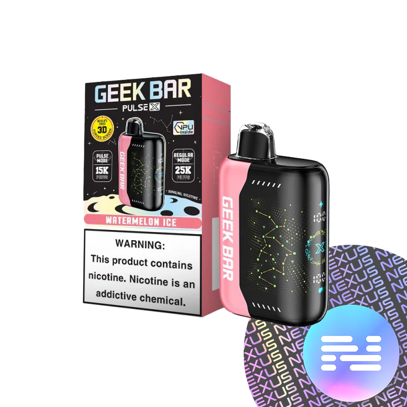 GEEK BAR PULSE X WATERMELON ICE 5CT