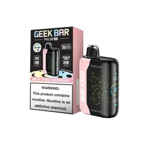 GEEK BAR PULSE X WHITE PEACH RAS 5CT