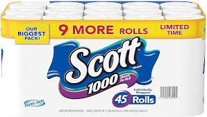 SCOTT TISSUE BONUS 45CT TX