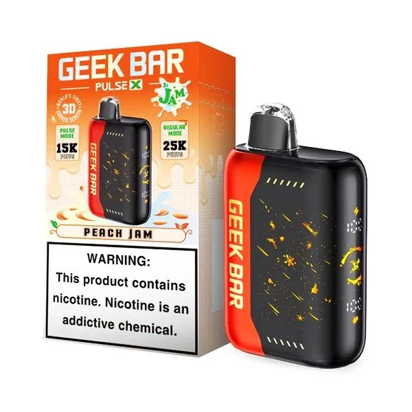 GEEK BAR PULSE X PEACH JAM 5CT