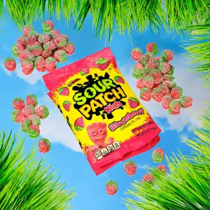 PEG SOUR PATCH STRAWBERRY 8OZ