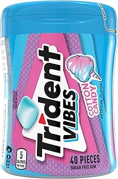 TRIDENT VIBES BOTTLES COTTON CANDY 6CT