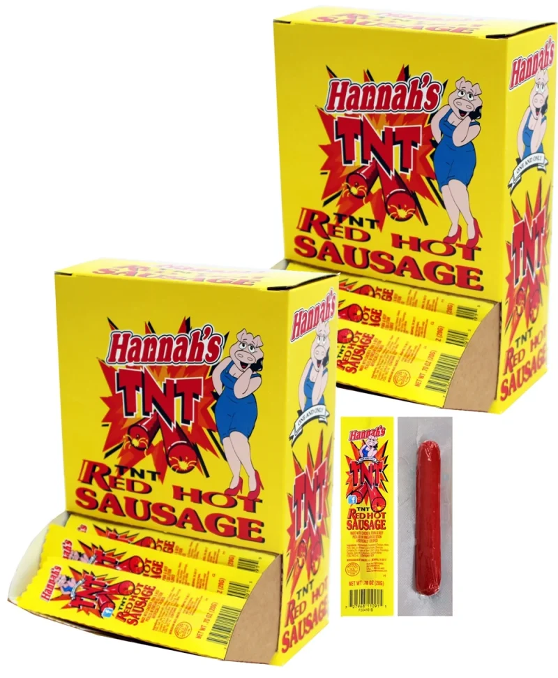HANNAH RED TNT SAUSAGE 50CT