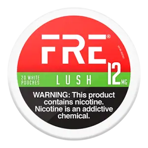FRE POUCH LUSH 12MG 5CT