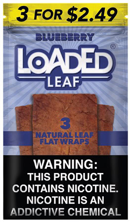 LOADED LEAF WRAP 3/2.49 BLUEBERRY