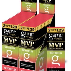 GAME CIGARELLO MVP WATERMELON 1.29 2PK NEW