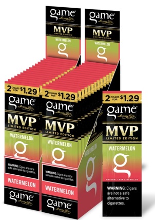 GAME CIGARELLO MVP WATERMELON 1.29 2PK NEW