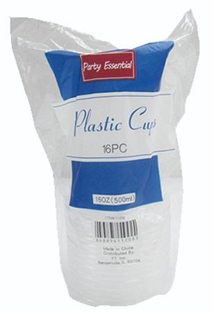 PARTY CUPS CLEAR TX