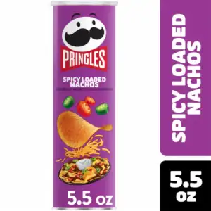 PRINGLES SPICY LOADED NACHOS 5.68OZ