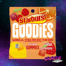 PEG STARBURST GOODIES ORIGINAL GUMMIES