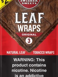 SWISHER WRAP ORIGINAL  2.79 10CT