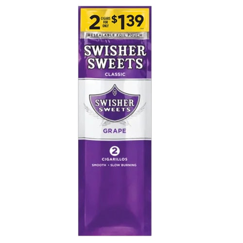 SWISHER GRAPE 2PK 1.39 30CT
