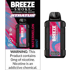 BREEZE STRATUS 15000 WATERMELON MINT 5CT
