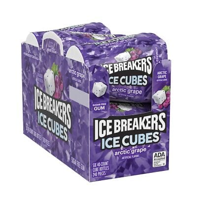 ICE BREAKER CUBES ARCTIC GRAPE 6CT