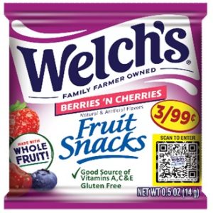 WELCHS 3/99 BERRY N CHERRY 24CT