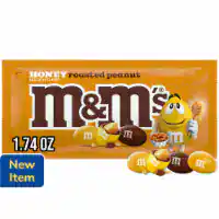 M&M HONEY ROASTED PEANUT 24CT NEW