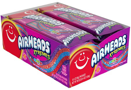 KING SIZE AIRHEAD BELTS VERY BERRY 12CT NEW