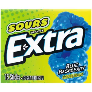 EXTRA SOUR BLUE RASP 10CT NEW