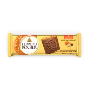 FERRERRO ROCHER SQUARES CARAMEL 12CT NEW