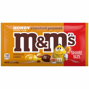 KING SIZE M&M HONEY ROASTED PEANUT 24CT