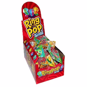 TOY RING POP TWISTED 24CT