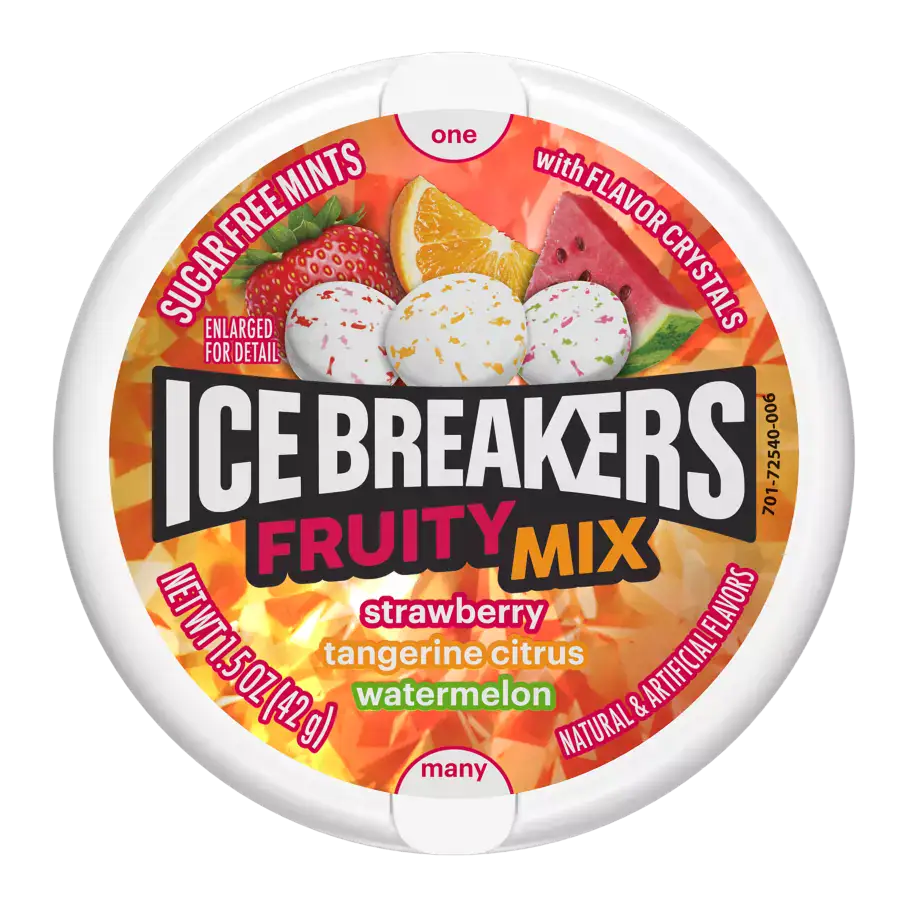 ICE BREAKER DISC FRUITY MIX 8CT NEW