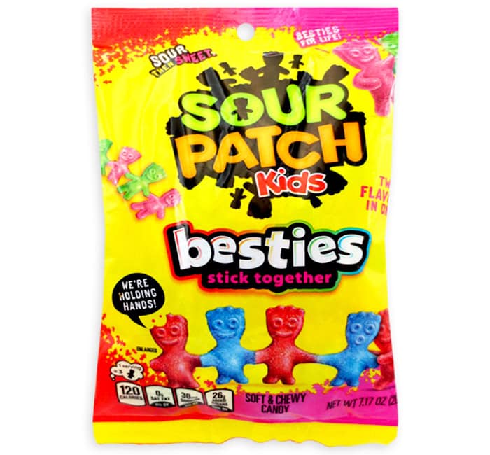 PEG SOUR PATCH KIDS BESTIES 7.17OZ