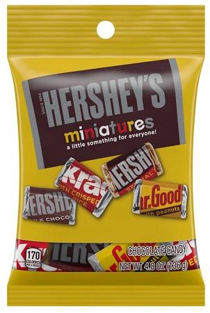PEG HERSHEY MINIS 4.8OZ