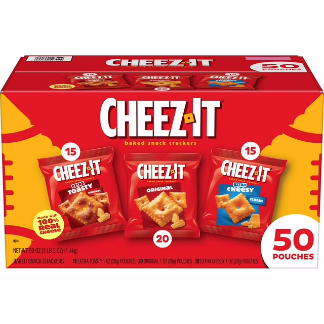 BIG BOX CHEEZ IT GAME TIME 50CT