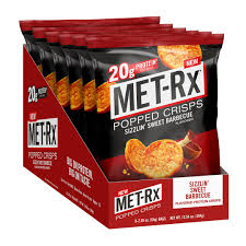 MET RX CHIPS BBQ 2.26OZ 6CT