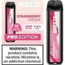 BREEZE PRO 2000 STRAWBERRY CREAM 10CT