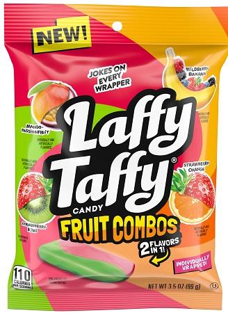 PEG LAFFY TAFFY FRUIT COMBOS 3.5OZ NEW