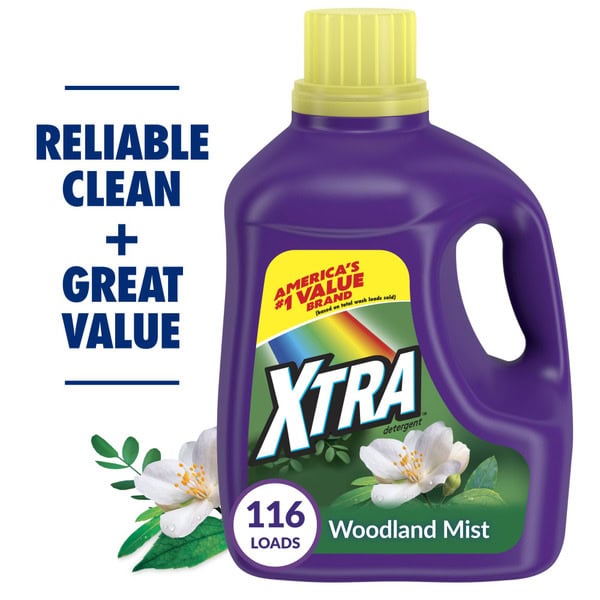 X-TRA  WOODLAND MIST LAUNDRY DETERGENT TX