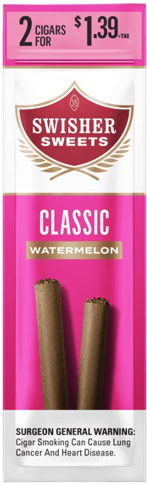 SWISHER WATERMELON 1.39 2PK  30CT