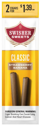 SWISHER STRAWBERRY BANANA 1.39 2PK  30CT